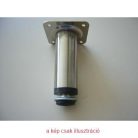 Inox bútorláb 100mm NM-BD-100-06