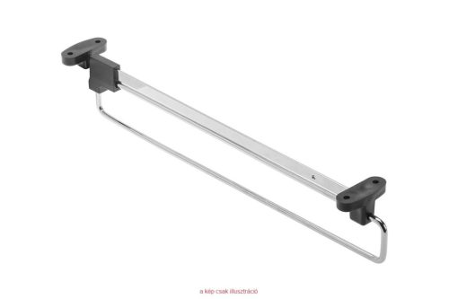 Kihúzható vállfatartó alu 300 mm