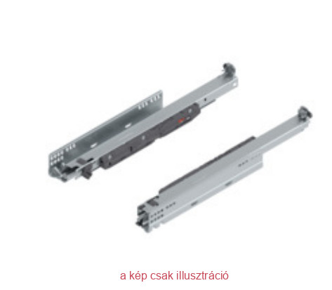 BLUM MOVENTO BLUMOTION fiók vezetősín 450mm 760H4500S
