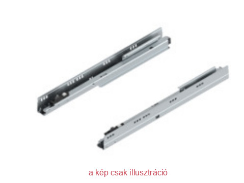 BLUM Tandembox korpuszsín Tip-on Blumotion-hoz 30kg 400mm 578.4001M