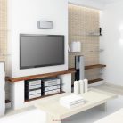 Fali LCD TV konzol 13"-39" fix 33-99 cm
