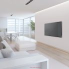 Fali LCD TV konzol 19"-65" fix 74-165 cm