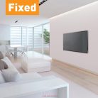 Fali LCD TV konzol 19"-65" fix 74-165 cm