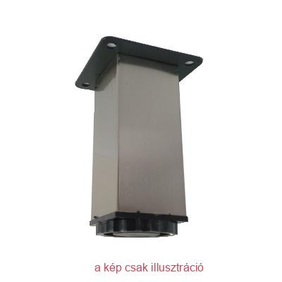 Inox bútorláb 100mm 40x40mm inox