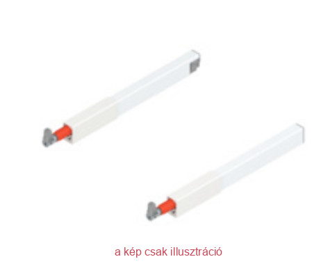 BLUM Tandembox Antaro Magasító Hosszanti Korlát ZRG.237 300mm Fehér
