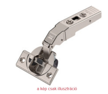 BLUM CLIP Top BLUMOTION kivetőpánt szögbenálló 45° fékes