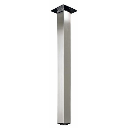 Asztalláb szögletes INOX 710mm
