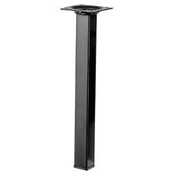 Asztalláb szögletes FEKETE 710mm