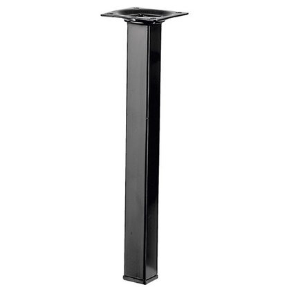 Asztalláb szögletes FEKETE 710mm