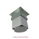 Fém szekrényláb 40X40X50mm alu