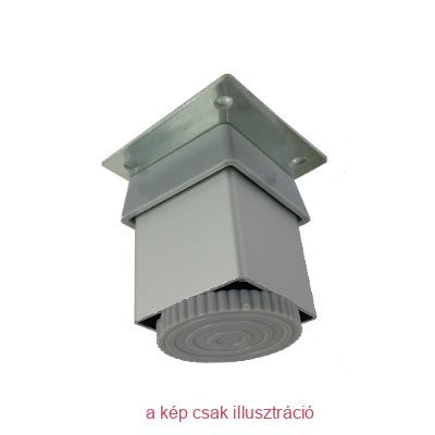 Fém szekrényláb 40X40X50mm alu