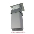 Fém szekrényláb 40X40X100mm alu