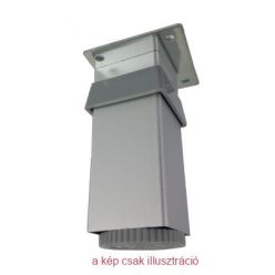 Fém szekrényláb 40X40X100mm alu