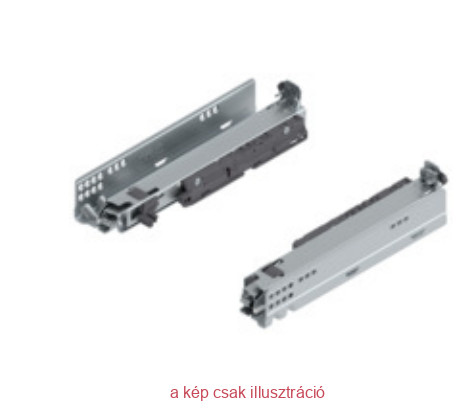 BLUM MOVENTO BLUMOTION fiók vezetősín 270mm 760H2700S