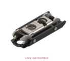 BLUM CLIP szerelőtalp onixfekete 175H3100 ONS