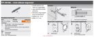 BLUM Tip-On készlet Standard pánthoz szürke 956.1004