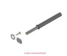 BLUM Tip-On készlet Hossszított változat szürke 956A1004