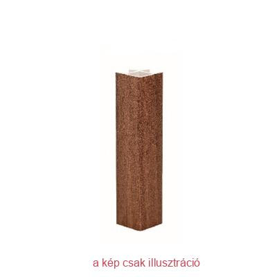 Lábazati takaró sarok 90° alu 100mm kül-bel