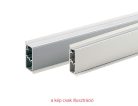 3503 vízvető szálcsiszolt alu 4m
