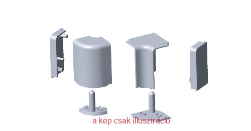 Egységcsomag 3503 alu vízvetőkhöz