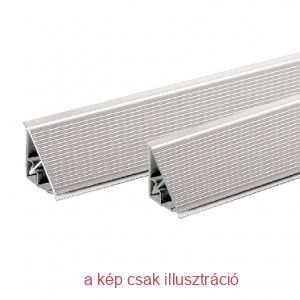 3502 vízvető szálcsiszolt inox 4m