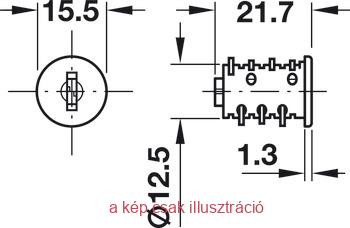 Symo kulcshoz kulcssapka szürke