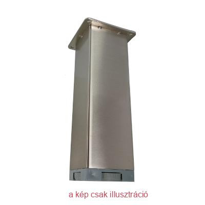 Inox szekrényláb 150mm INOX 60x60mm