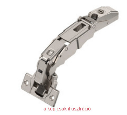 BLUM CLIP Top BLUMOTION kivetőpánt ráütődő Széles nyitásszögű 155° fékes