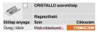 BLUM Cristallo szerelőtalp 175M4C20N