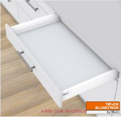 BLUM Tandembox korpuszsín Tip-on Blumotion-hoz 65kg 500mm 576.5001M
