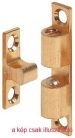 Dupla golyós csappantyú 60*11mm sárgaréz