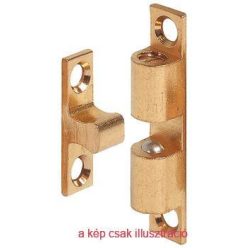 Dupla golyós csappantyú 60*11mm sárgaréz