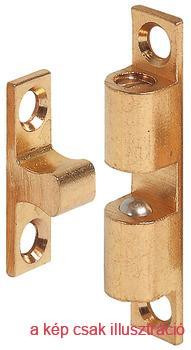 Dupla golyós csappantyú 60*11mm sárgaréz