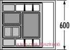 HAILO Separato K600 18+2x8l 557x491x340