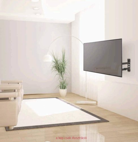 Fali LCD TV konzol 4funkció 40kg 65coll-ig