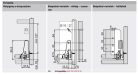 BLUM Tandembox Antaro Fa Hátfal Rögzítő Z30B000S Fehér M+1k.160