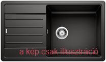 Gránit mosogató Blanco Legra XL 6S SG fekete