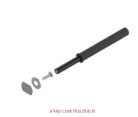 BLUM Tip-On készlet Hossszított változat fekete 956A1004