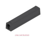 BLUM Tip-On hosszított egyenes adapter fekete 956A1201