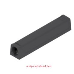 BLUM Tip-On hosszított egyenes adapter fekete 956A1201