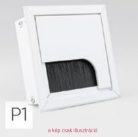 Kábelkivezető 80x80 fehér