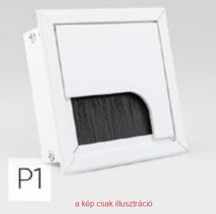 Kábelkivezető 80x80 fehér