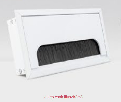 Kábelkivezető 80x160 fehér