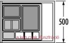 HAILO Separato K500 18+2x8l 457x491x340