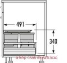 HAILO Separato K900 2x18+2x8l 860x491x340