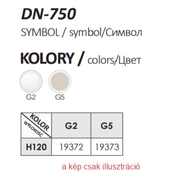 Fémbútorláb ATM DN-750 G2 120mm króm