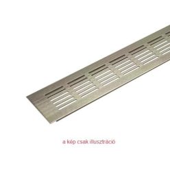 ATM Szellőzőrács 60x480mm inox