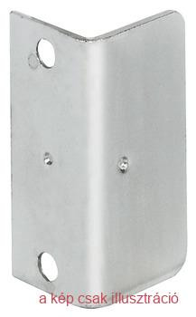 Hajlított zárlemez 40x20x17mm