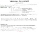 Gázrugós franciaágy vasalat  1400N