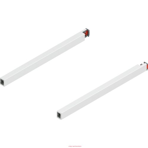 BLUM MERIVOBOX hosszanti magasító korlát  NH=500mm jobb+bal
